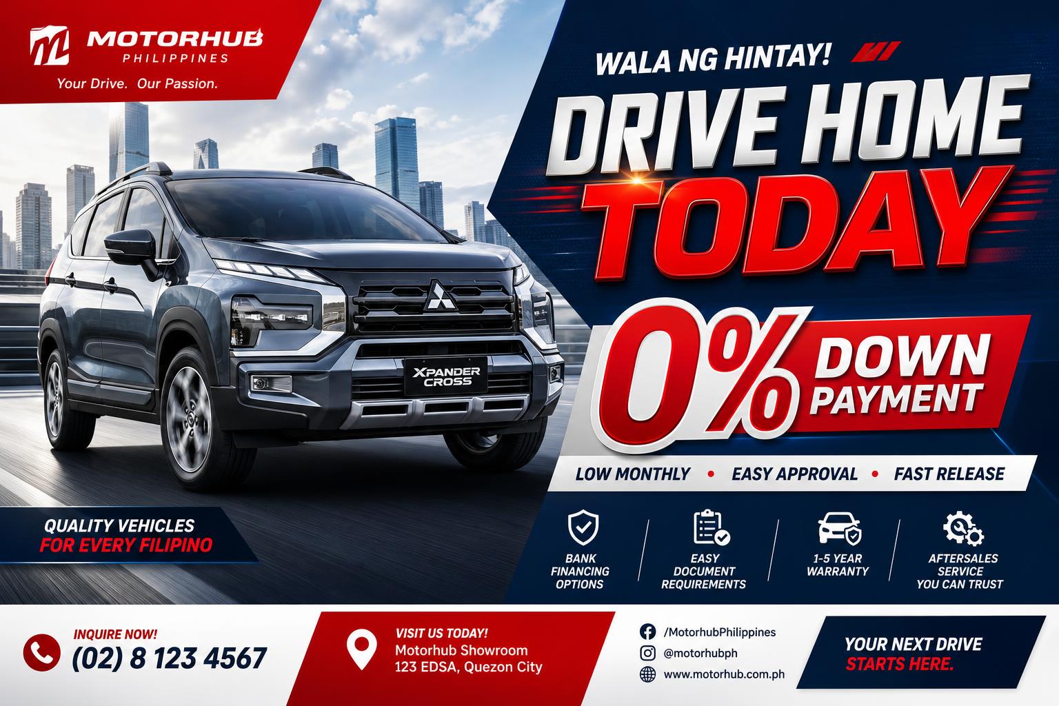 Sample dealership hero ad